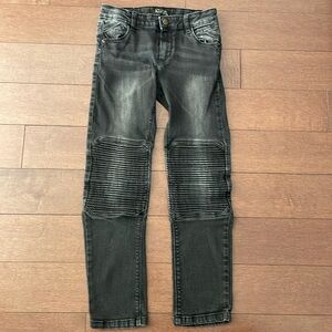 Mayoral Boys size 8 Black distressed Jeans